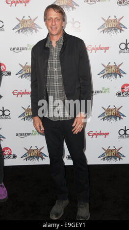 Den Revolver Golden Gods Awards Show - Ankünfte Mitwirkende: Tony Hawk wo: LA, Kalifornien, Vereinigte Staaten, wann: 23. April 2014 Stockfoto