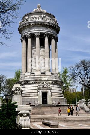 NYC: Die Soldiers and Sailors Monument am Riverside Drive und West 88th Street Stockfoto