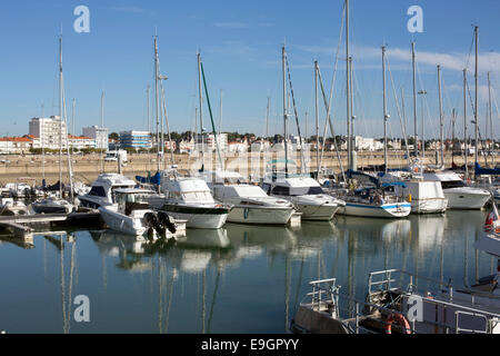 Stadt Badeort Royan Gironde-Mündung Strand Stockfoto