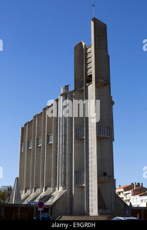 Kirche Notre-Dame-de-Royan Kathedrale moderne brutal Stockfoto