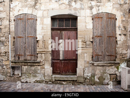 Ruine in Südfrankreich Haus wo gibt es viel Armut Stockfoto