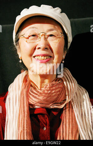 Keiko Tokunou/Keiko Tokunou, 27. Oktober 2014: Tokio, Japan: Schauspielerin Keiko Tokunou besucht die Bühne Begrüßung des Films "Ecotherapy Wochenende Urlaub" bei TOHO Kinos in Roppongi am 27. Oktober 2014, Tokio, Japan. Der 27. Tokyo International Film Festival ist eines der größten Filmfestival in Asien und läuft vom 23. Oktober bis 31. Bildnachweis: Aflo Co. Ltd./Alamy Live-Nachrichten Stockfoto