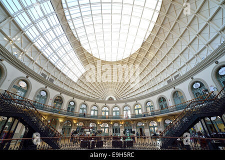 Leeds Corn Exchange Einkaufszentrum, ehemaligen Getreidebörse, Leeds, West Yorkshire, England, Vereinigtes Königreich Stockfoto