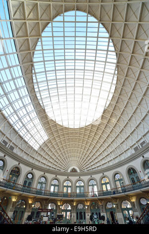 Leeds Corn Exchange Einkaufszentrum, ehemaligen Getreidebörse, Leeds, West Yorkshire, England, Vereinigtes Königreich Stockfoto