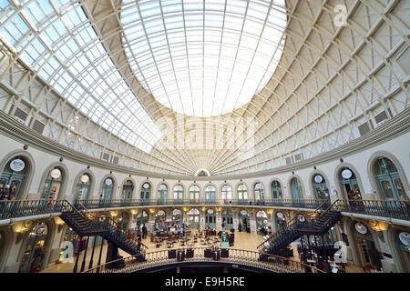 Leeds Corn Exchange Einkaufszentrum, ehemaligen Getreidebörse, Leeds, West Yorkshire, England, Vereinigtes Königreich Stockfoto