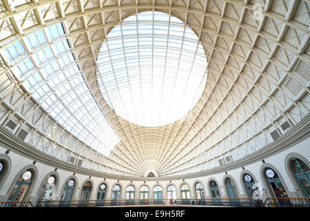 Leeds Corn Exchange Einkaufszentrum, ehemaligen Getreidebörse, Leeds, West Yorkshire, England, Vereinigtes Königreich Stockfoto