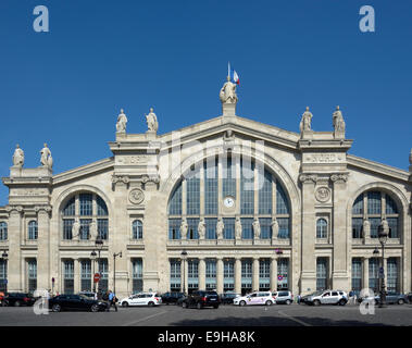 Bahnhof Paris-Est oder Gare de l ' est, Paris, Île-de-France, Frankreich Stockfoto