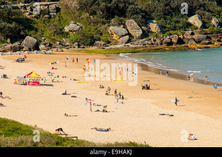 Süßwasserstrand, einer von Sydneys Nordstrände, Frühling, New south wales Australien Stockfoto