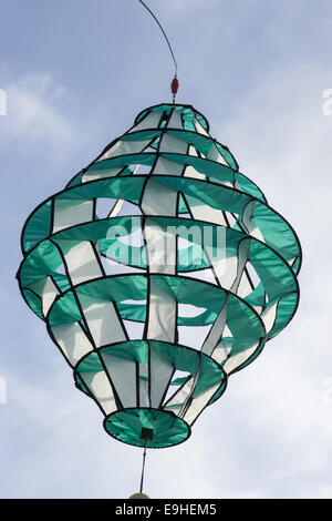 Windspiel auf ein Drachenfest Stockfoto