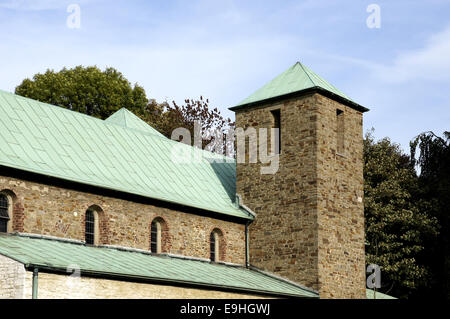 St.-Lucius-Kirche in Essen-Werden, Deutschland Stockfoto