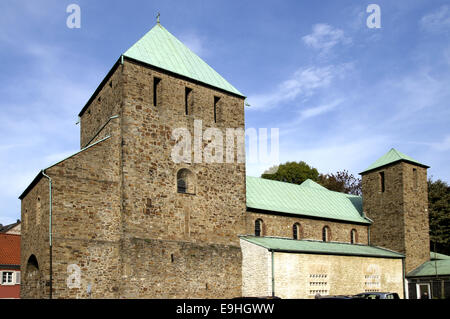 St.-Lucius-Kirche in Essen-Werden, Deutschland Stockfoto