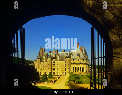 Chateau de wickelten, UNESCO-Weltkulturerbe, Indre et Loire, Loiretal, Frankreich, Europa Stockfoto