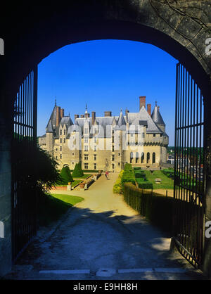 Chateau de wickelten, UNESCO-Weltkulturerbe, Indre et Loire, Loiretal, Frankreich, Europa Stockfoto