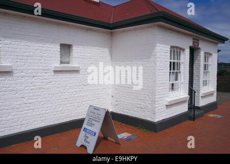 Watch House, historische Gebäude in George Town auf der nördlichen Küste von Tasmanien, Australien Stockfoto