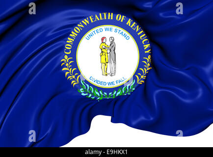 Flagge von Kentucky Stockfoto