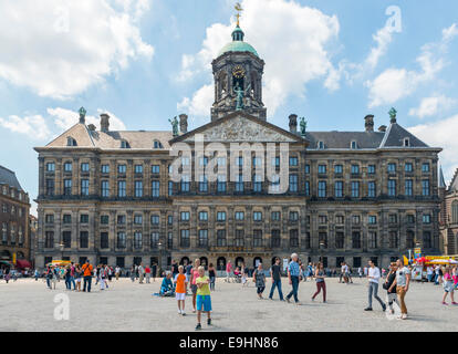 Königspalast, Dam-Platz, Amsterdam, Niederlande Stockfoto