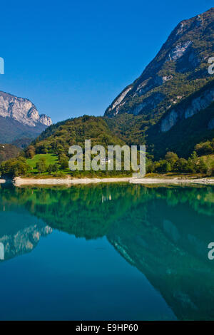 Berg See Lago di Tenno Stockfoto