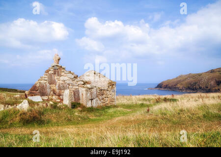 Cape Cornwall, St Just, Cornwall, England, Vereinigtes Königreich Stockfoto