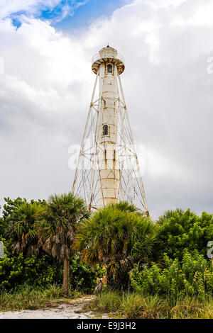 Boca Grande Angebot Leuchtturm auf Gasparilla Island FL Stockfoto