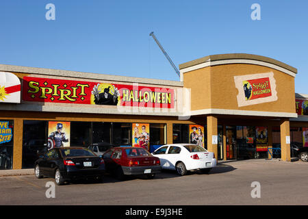 Halloween-Fachgeschäft Saskatchewan Kanada Stockfoto