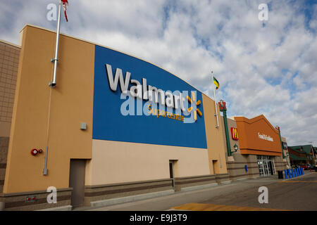 Walmart Supercenters Saskatoon, Saskatchewan, Kanada Stockfoto