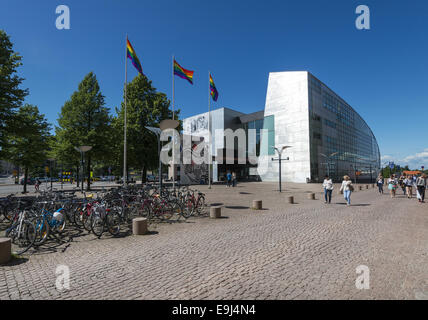 Museum für zeitgenössische Kunst Kiasma in Helsinki, Finnland Stockfoto