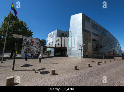 Museum für zeitgenössische Kunst Kiasma in Helsinki, Finnland Stockfoto