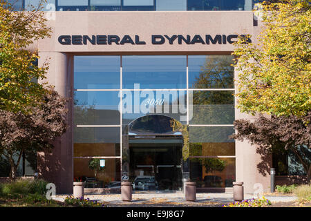 General Dynamics zentrale Gebäude - West Falls Church, Virginia, Vereinigte Staaten Stockfoto