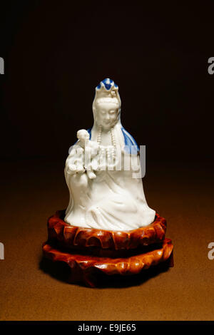 Alten Quan Yin - buddhistische Göttin der Barmherzigkeit Stockfoto