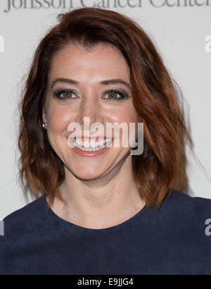 19. jährliche Jonsson Cancer Center Foundation "Geschmack für ein Heilmittel" ehrt Steve Mosko auf das Beverly Wilshire Hotel - Anreise mit: Alyson Hannigan wo: Los Angeles, California, Vereinigte Staaten von Amerika bei: 25. April 2014 Stockfoto