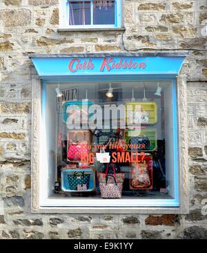 Cath Kidston Schaufenster im Vorderstraße, St. Ives, Cornwall England uk Stockfoto