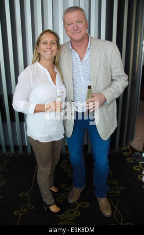 Australische TV Week Logie Awards 2014 Pre-Party-innen mit: Scott Cam, Ann Cam wo: Melbourne, Australien als: 26. April 2014 Stockfoto