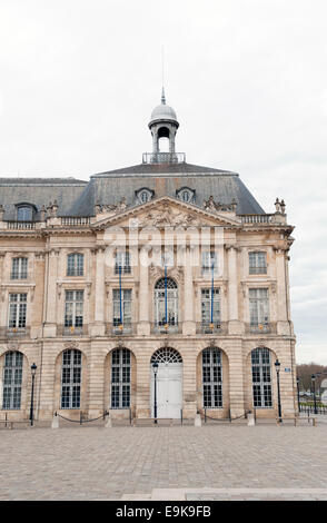 Bordeaux Palais De La Bourseis, Bordeuex, Frankreich, Stockfoto