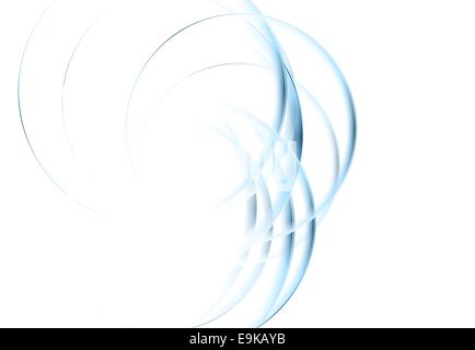 Abstrakt blau "Wellenlinien" corporate Hintergrund. Vektor-Hintergrund Stockfoto