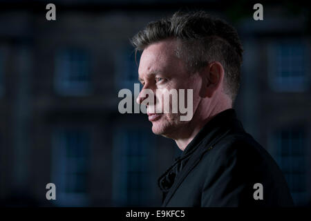 Schottischer Schauspieler John Gordon Sinclair erscheint das Edinburgh International Book Festival. Stockfoto