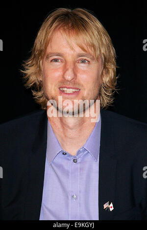 Tokio, Japan. 29. Oktober 2014. Schauspieler Owen Wilson besucht die Bühne Gruß des Films "sie lustige Art und Weise, dass bei TOHO Kinos in Roppongi am 29. Oktober 2014, Tokio, Japan ist". Die 27. Tokyo International Film Festival ist das größte Kino Festival in Tokio bekleidete vom 23. Oktober bis 31. Bildnachweis: Rodrigo Reyes Marin/AFLO/Alamy Live-Nachrichten Stockfoto