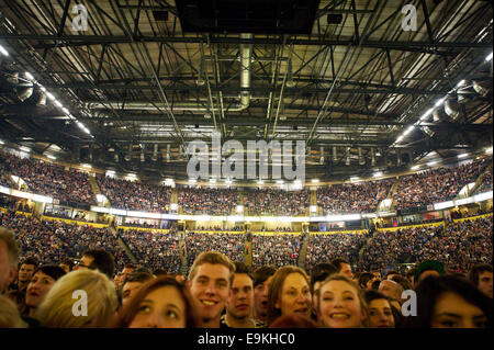 Publikum bei Muse Konzert in Manchester Stockfoto