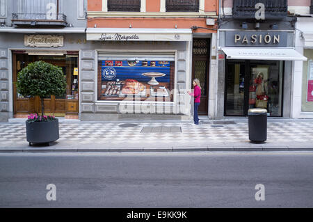 Konditorei & Café, Granada, Spanien Stockfoto