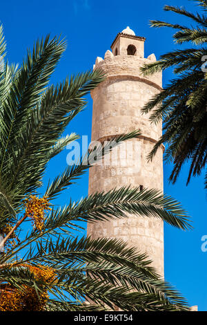 Nador oder Wachturm der Ribat in der Medina von Sousse, Tunesien. Stockfoto