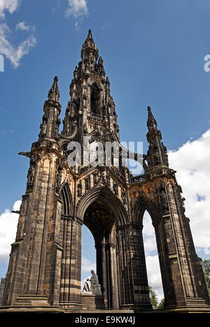 Das Scott Monument, Edinburgh, Schottland Stockfoto