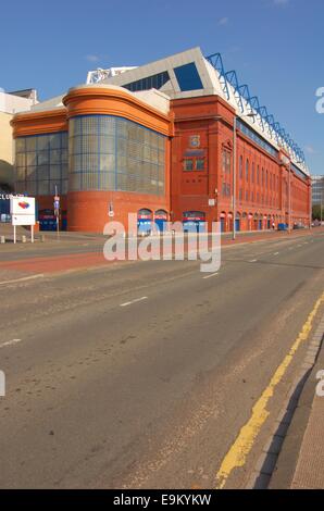 4. September 2013. Ibrox Stadium in Glasgow, Schottland. Nur zur redaktionellen Verwendung. Stockfoto