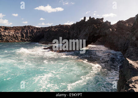Los Hervideros, Lanzarote Stockfoto