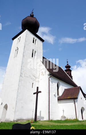 Die Kirche des Heiligen Geistes in Zehra, Slowakei Stockfoto