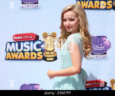 Disney Channel präsentiert 2014 Radio Disney Music Awards im Nokia Theatre L.A. Live Featuring statt: Dove Cameron Where: Los Angeles, California, Vereinigte Staaten von Amerika bei: 27. April 2014 Stockfoto