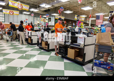 Saint St. Louis Missouri, Forest Park, Schnucks, Lebensmittelgeschäft, Supermarkt, Lebensmittel, Display-Verkauf Shopping Shopper Shopper Shop Geschäfte Markt Märkte Marktpl Stockfoto