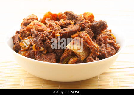 Fleisch Pfeffer braten. Stockfoto