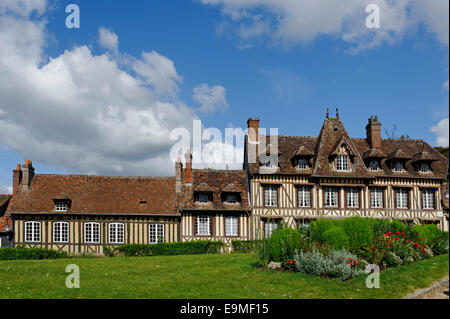 Heimat des Komponisten Maurice Ravel, Lyons-la-Forêt, Les Andelys, Departement Eure, Haute-Normandie, Frankreich Stockfoto