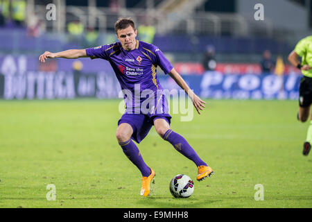 Firenze, Italien. 29. Oktober 2014. Josip Ilicic (Fiorentina) Fußball: Italienisch "Serie A" match zwischen Fiorentina 3: 0 Udinese im Stadion Artemio Franchi in Florenz, Italien. Bildnachweis: Maurizio Borsari/AFLO/Alamy Live-Nachrichten Stockfoto