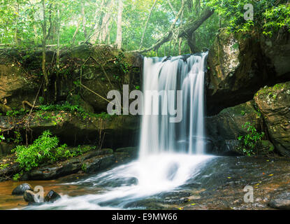 Wasserfall in Kambodscha Stockfoto