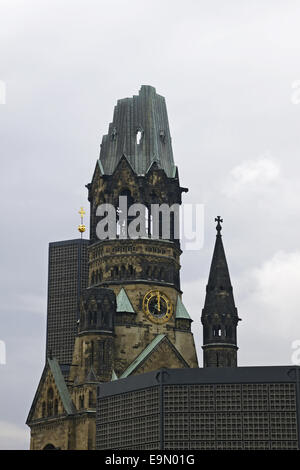 Kaiser-Wilhelm-Kirche in Berlin Stockfoto